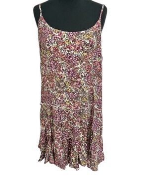wild fable ~ Sundress ~ Adjustable Spaghetti Straps - Small Multicolor Flowers